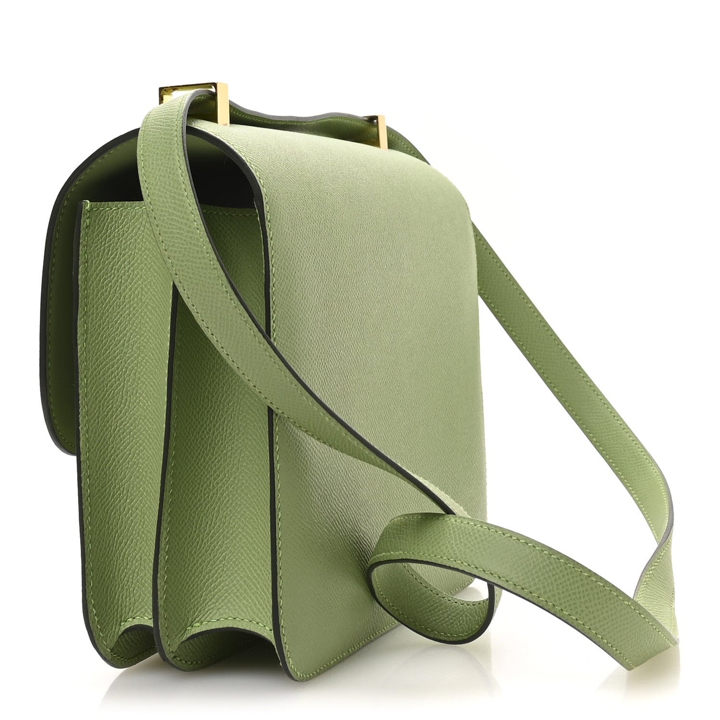 Hermes Epsom Constance 24 Vert Criquet