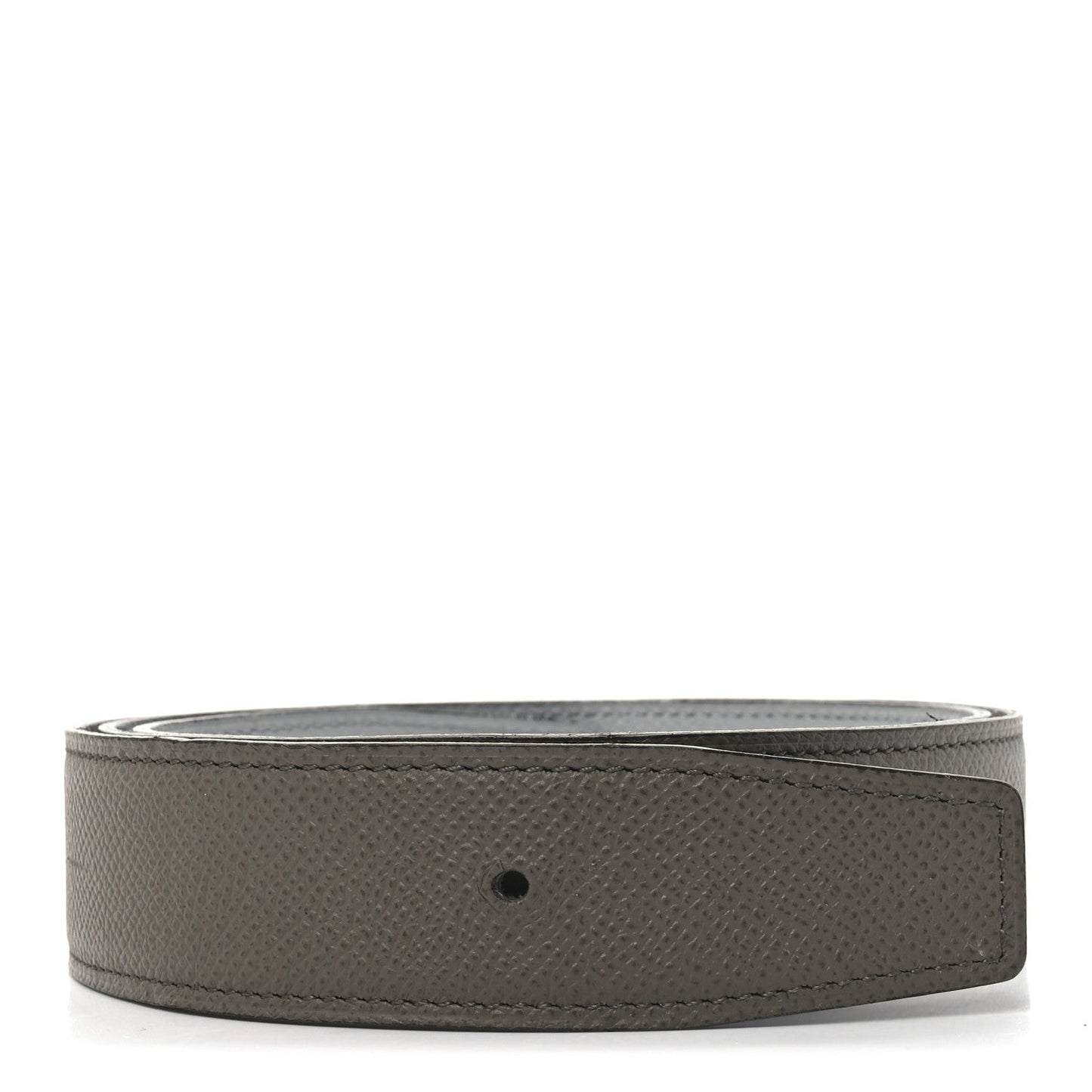 Hermes Epsom Reversible 32mm Belt Strap 85 34 Etain Bleu Glacier