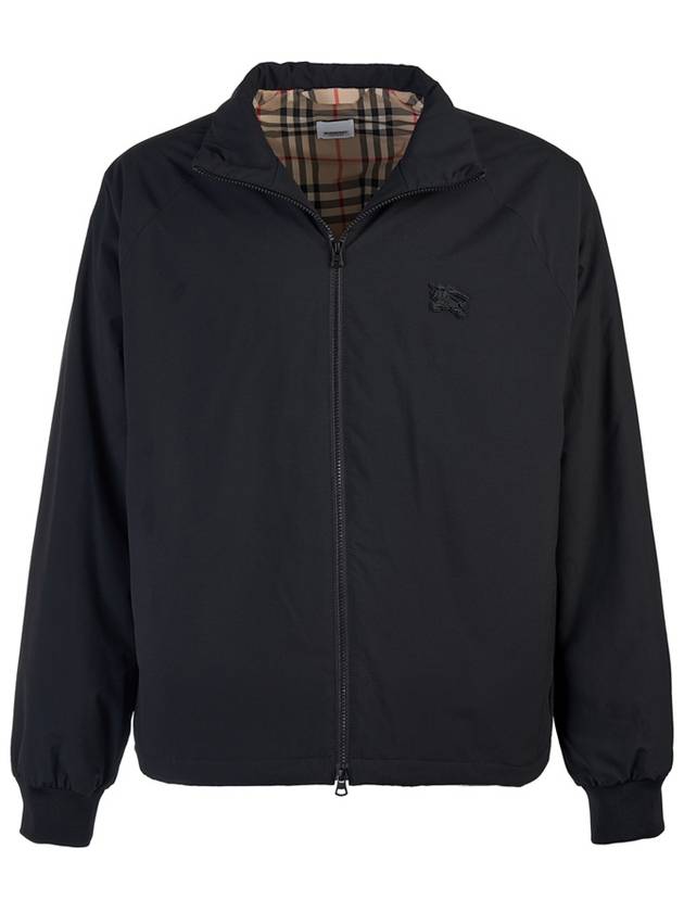 Luxury Burberry EKD Applique Jacket Black