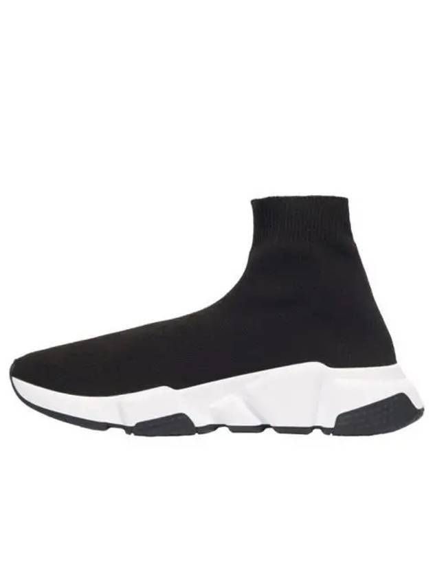 Luxury Balenciaga Trending 2026 Logo Speed High Top Sneakers Black