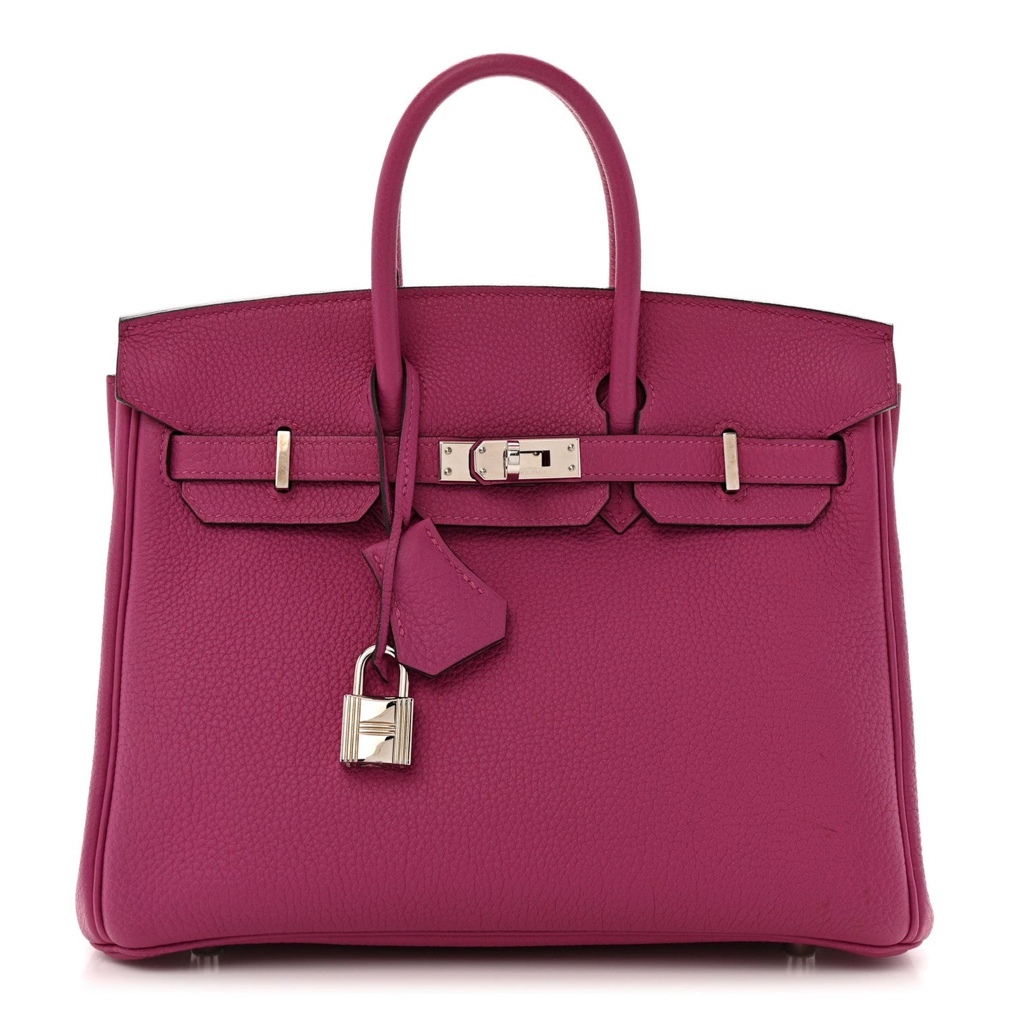 Hermes Togo Birkin 25 Rose Pourpre