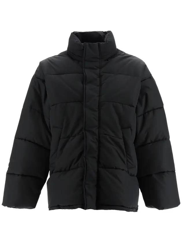 Luxury Balenciaga Trending 2026 Logo Puffer Padding Black