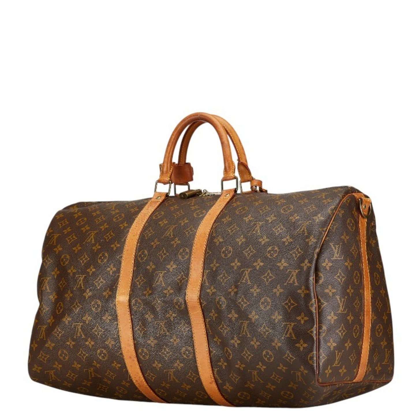 Louis Vuitton  Pvc Leather Boston Bag Shoulder Bag