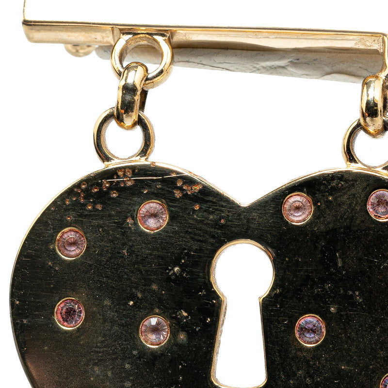 Chanel Coco Mark Heart Cadena Motif Brooch Classic Flap Tote