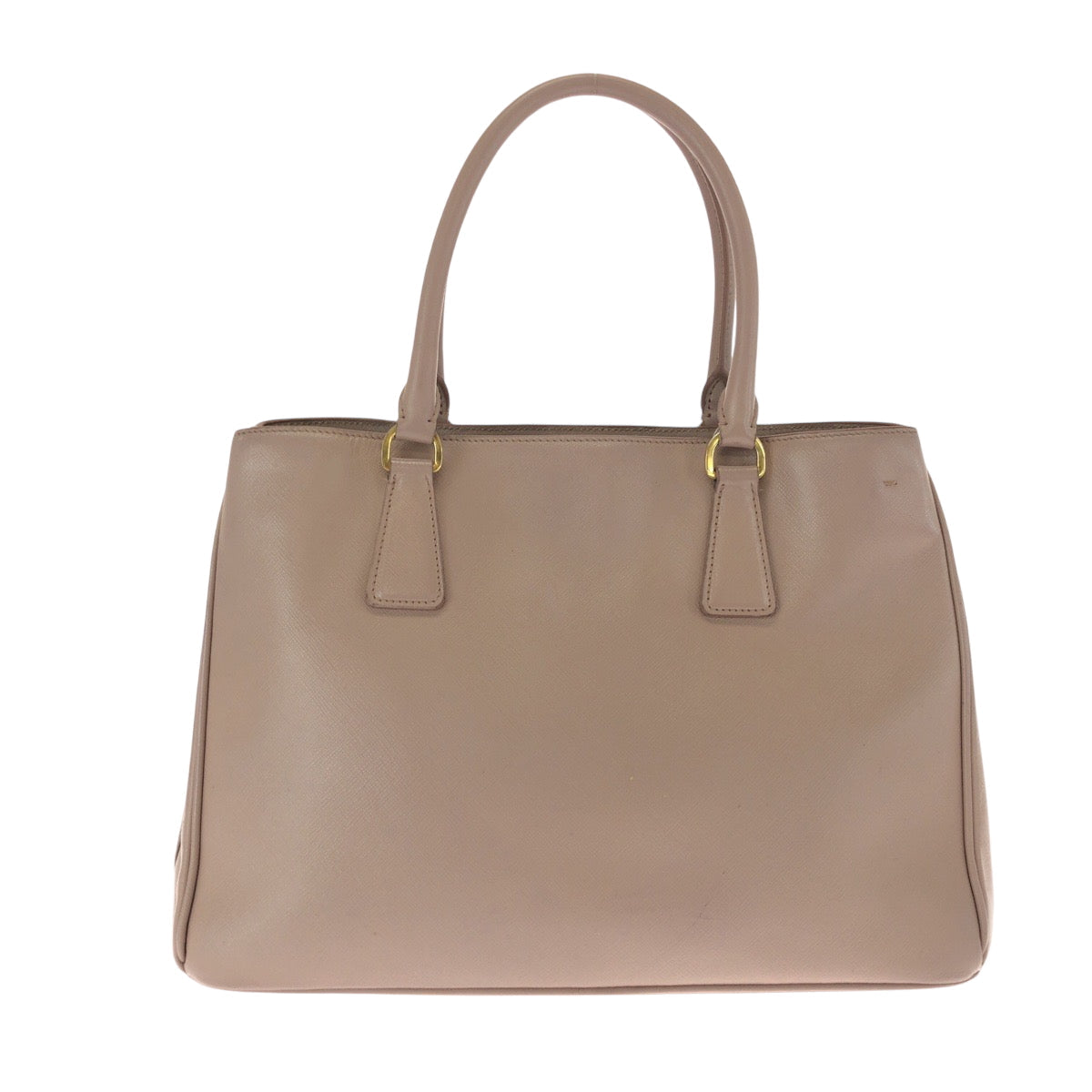 PRADA Tote Bag BN1874 leather Pink Gold Metal Safiano Galilee