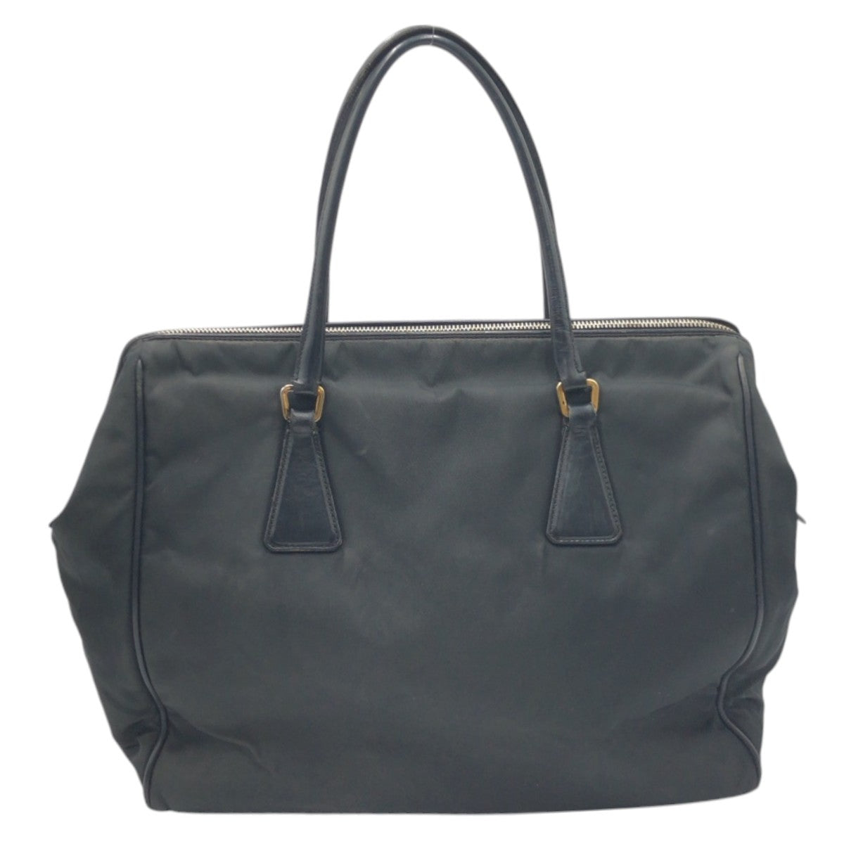 Prada Tessuto Triangle Logo Nylon Tote Bag