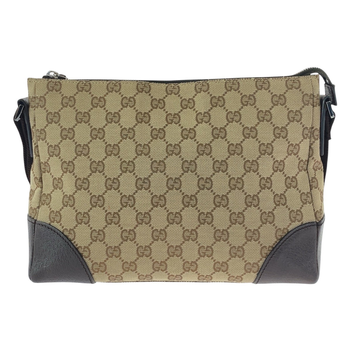 GUCCI Shoulder Bag 114273 GG canvas Beige brown