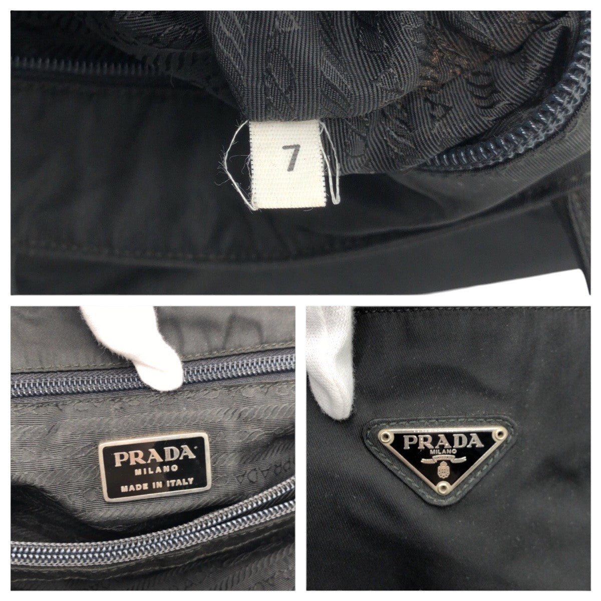 Prada Tessuto Nylon Handbag