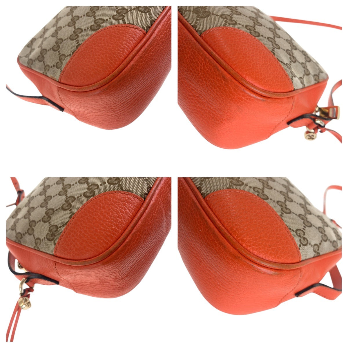 Gucci GG Canvas/Leather Shoulder Bag 449413