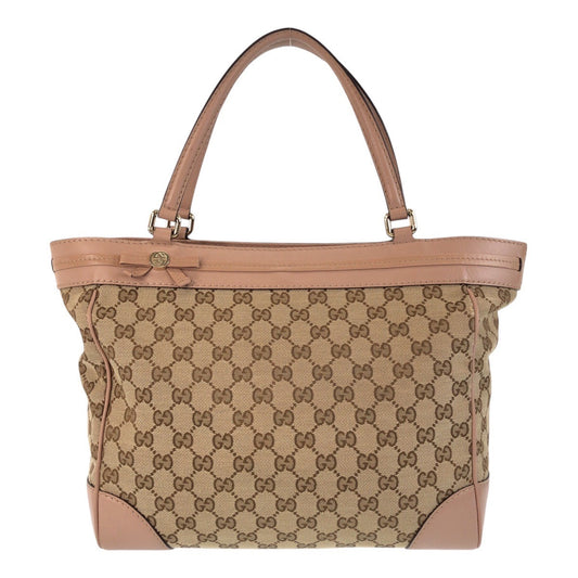 GUCCI Tote Bag 257061 GG canvas beige Mayfair