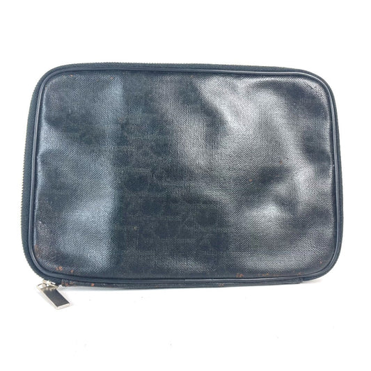 Dior Pouch PVC black logo Trotter mens