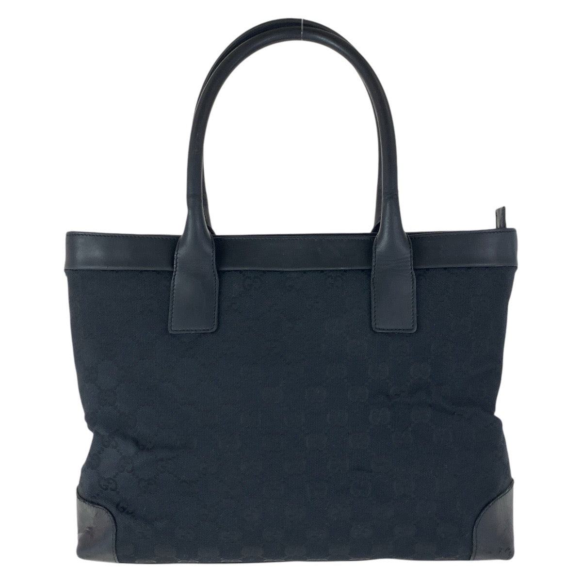GUCCI Tote Bag 33890 GG canvas, leather Black black Tote Bag Shoulder Bag Women