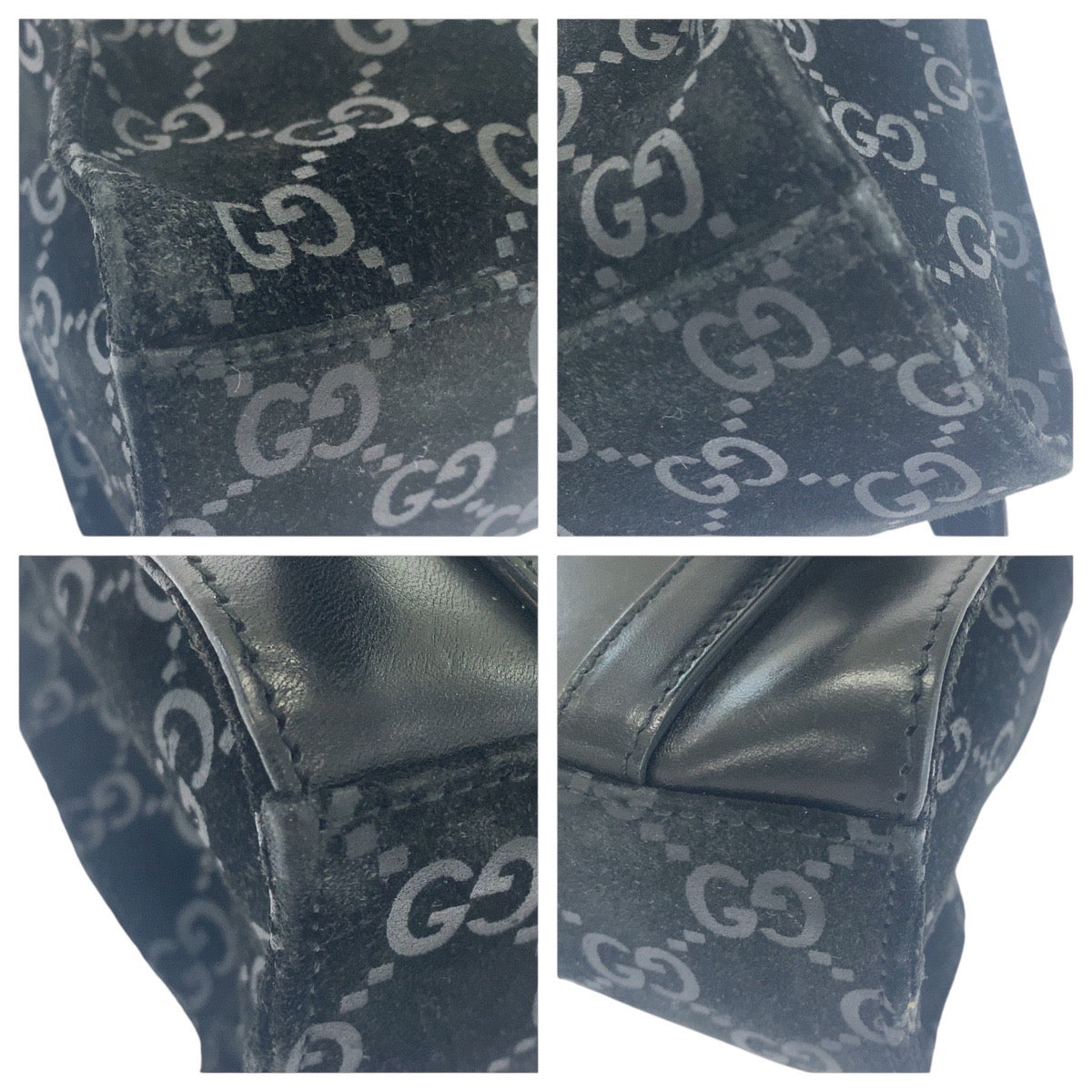 Gucci Suede/Leather Jackie Backpack 003 0236