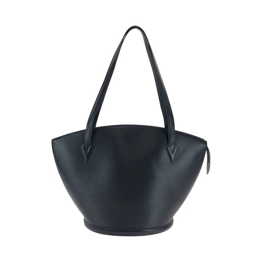 LOUIS VUITTON Shoulder Bag M52262 Epi Leather Noir Black Gold Metal Shoulder Bag Tote Bag Epi Sun jack Women