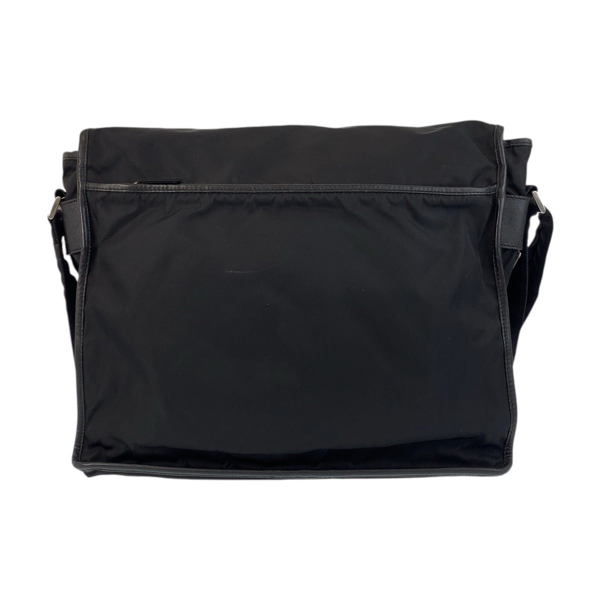 Prada Tessuto Triangle Logo Plate Nylon Shoulder Bag 501693