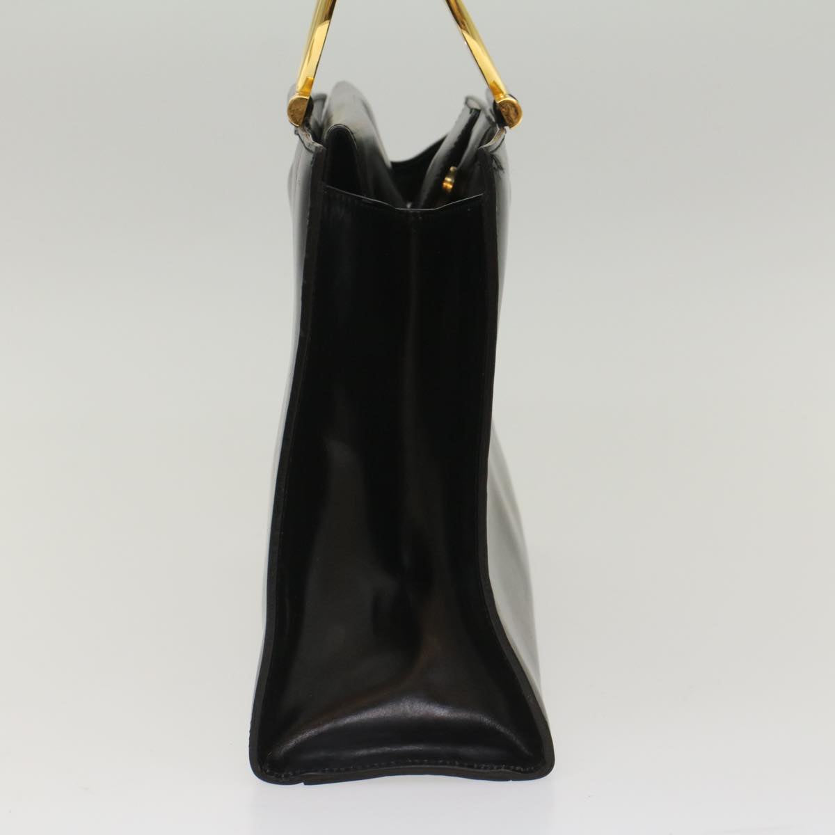 Luxury CELINE Hand Bag Leather Black  50187