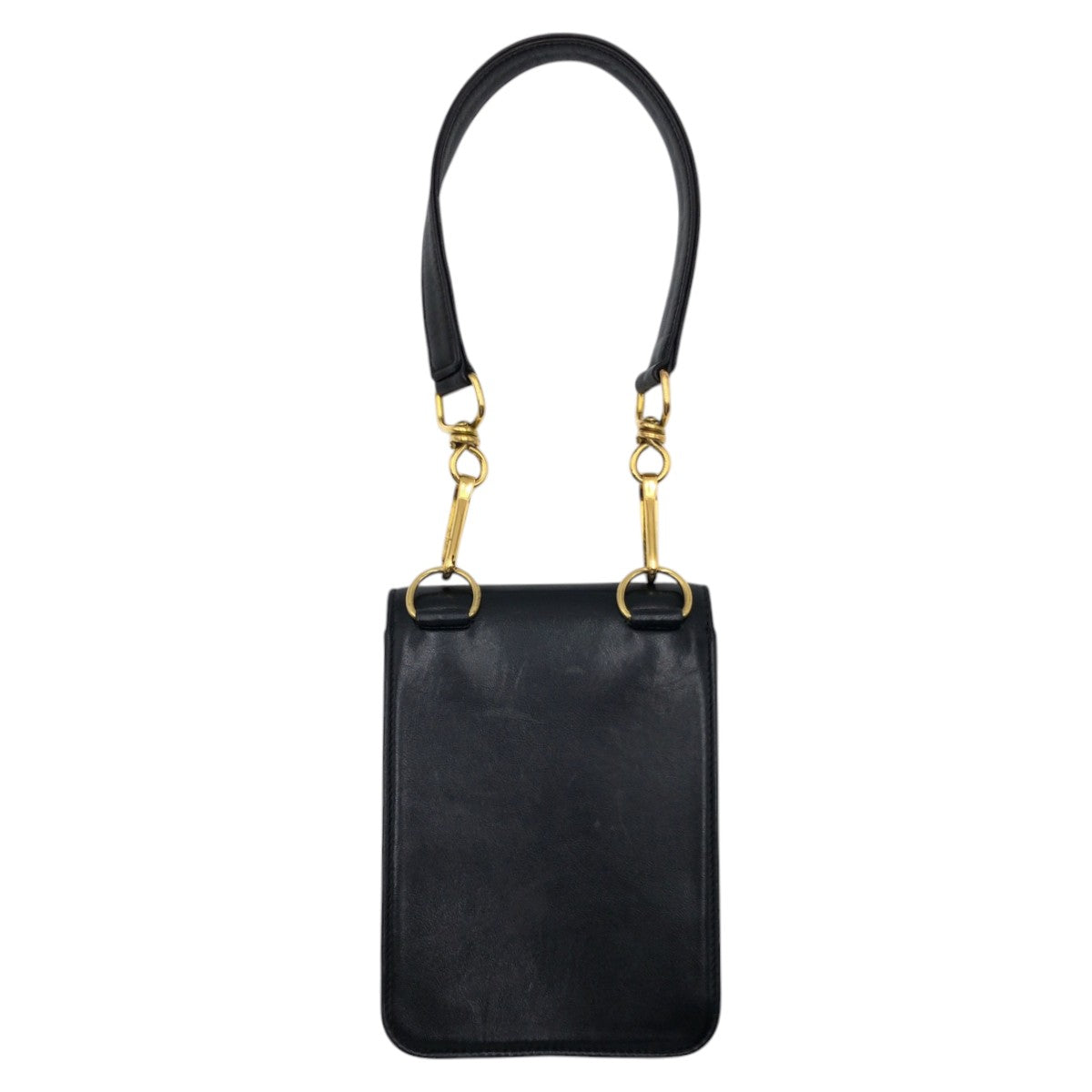 CHANEL Shoulder Bag lambskin beige black black Matrasse By color