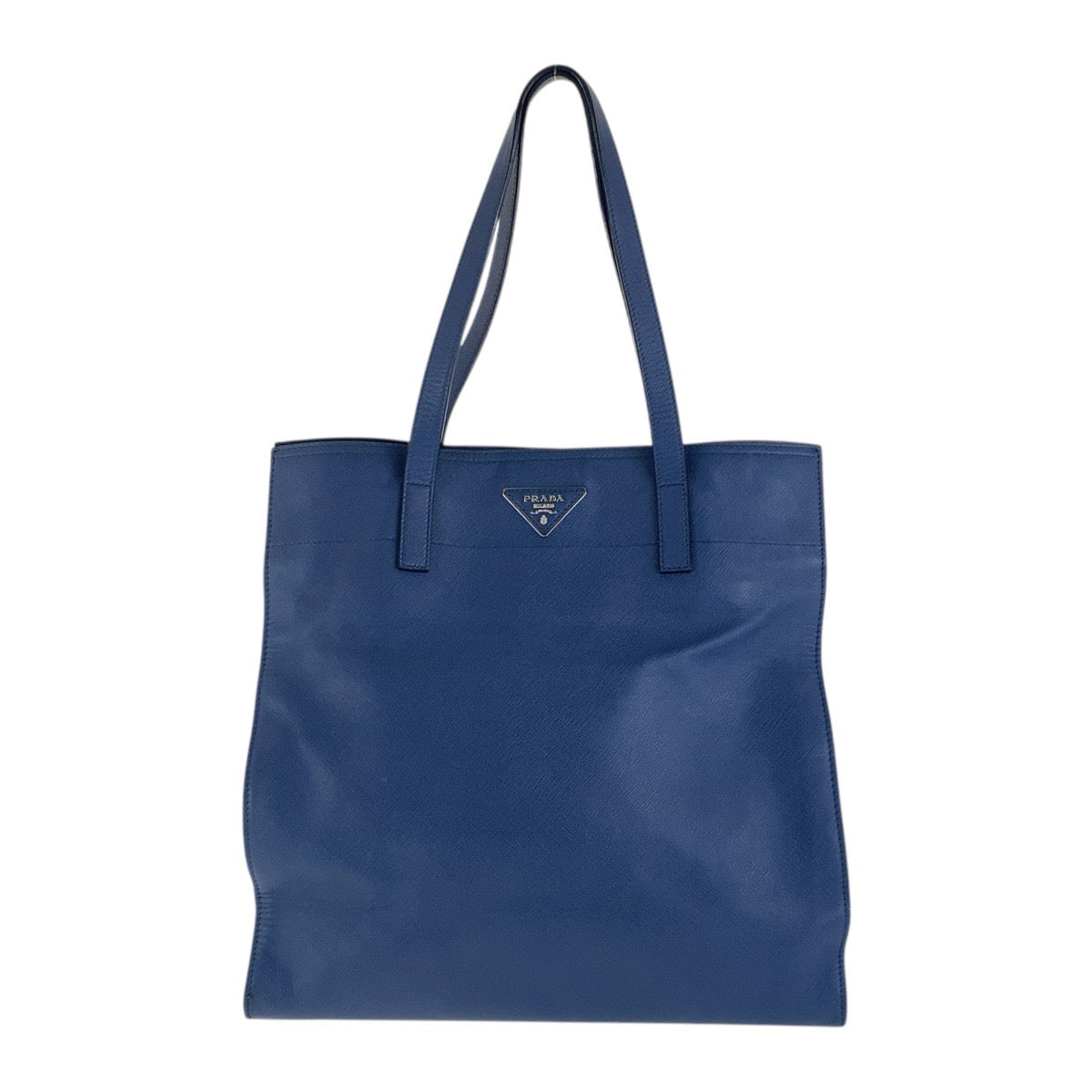 Prada Saffiano Triangle Logo Plate 2way Bag 227 31/S
