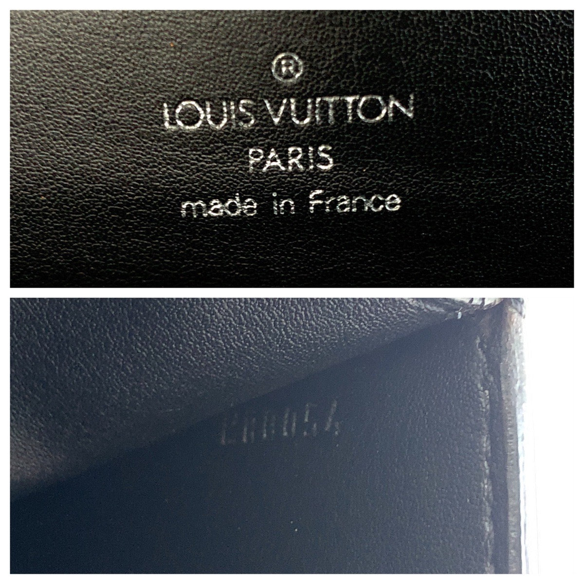 LOUIS VUITTON Business bag M30802 Taiga Ardoise Black SilverMetal Business bag handbag Taiga Kazan mens