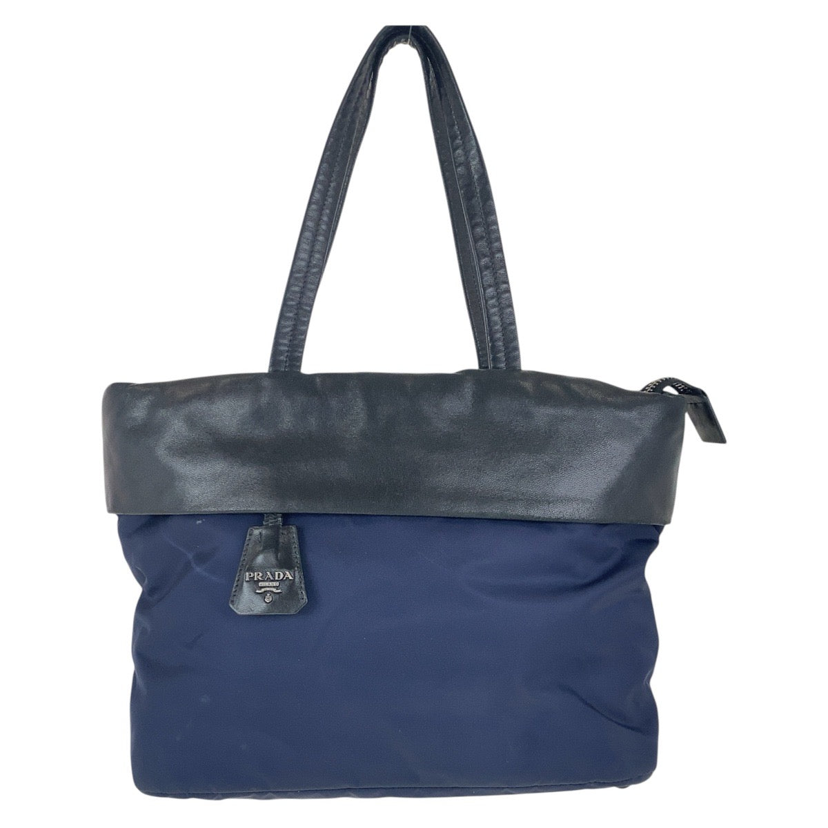 Prada Tessuto Triangle Logo Bicolor 2way Bag 103