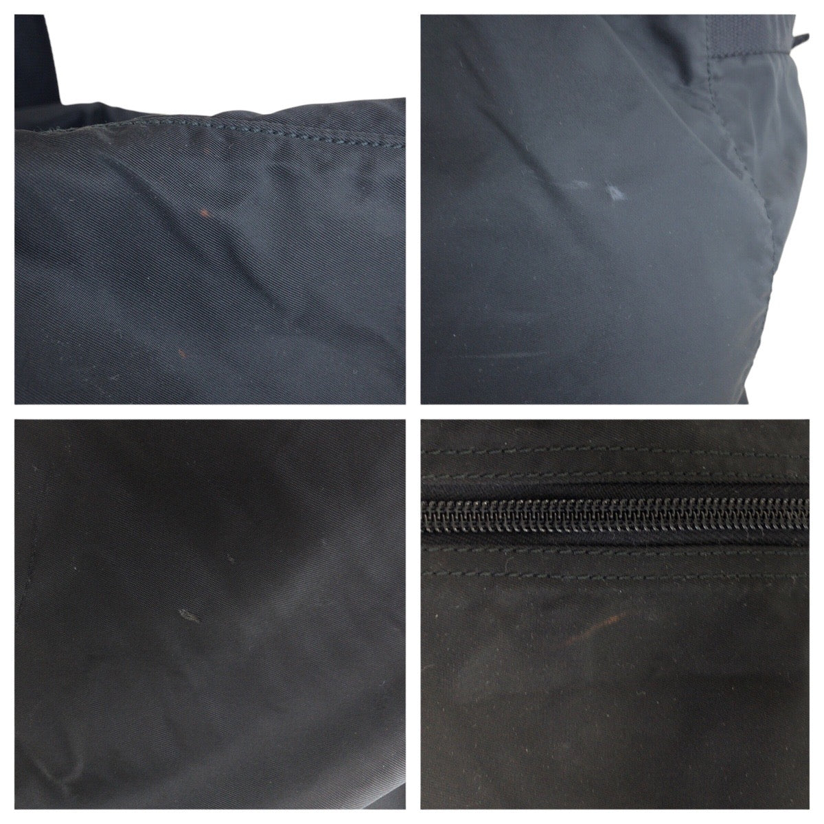 PRADA Boston Duffel bag Nylon Black SilverMetal Boston Duffel bag unisex Test Triangle With logo mens