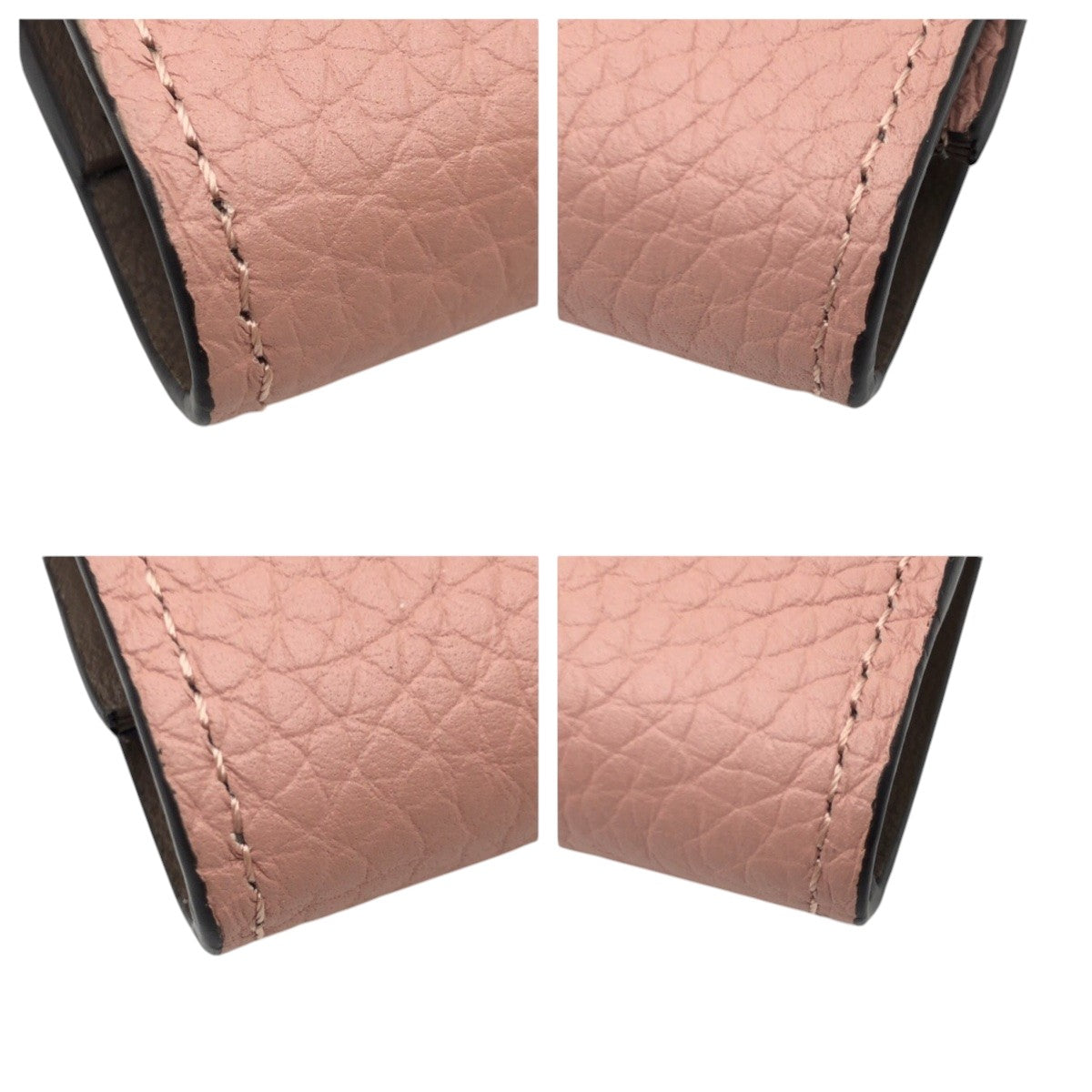 LOUIS VUITTON Tri-fold wallet M62156 leather Pink magnolia Tri-fold wallet Compact wallet Taurillon Clemence Portefeuille Capsine Women