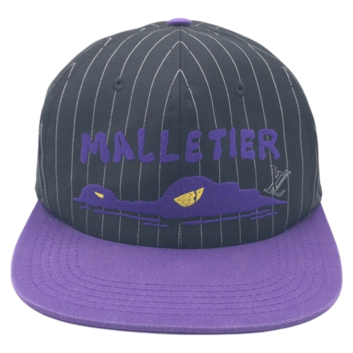 LOUIS VUITTON cap MP3407 cotton Black Purple Cap Hat Baseball Cap Unisex Crocomaltier Women