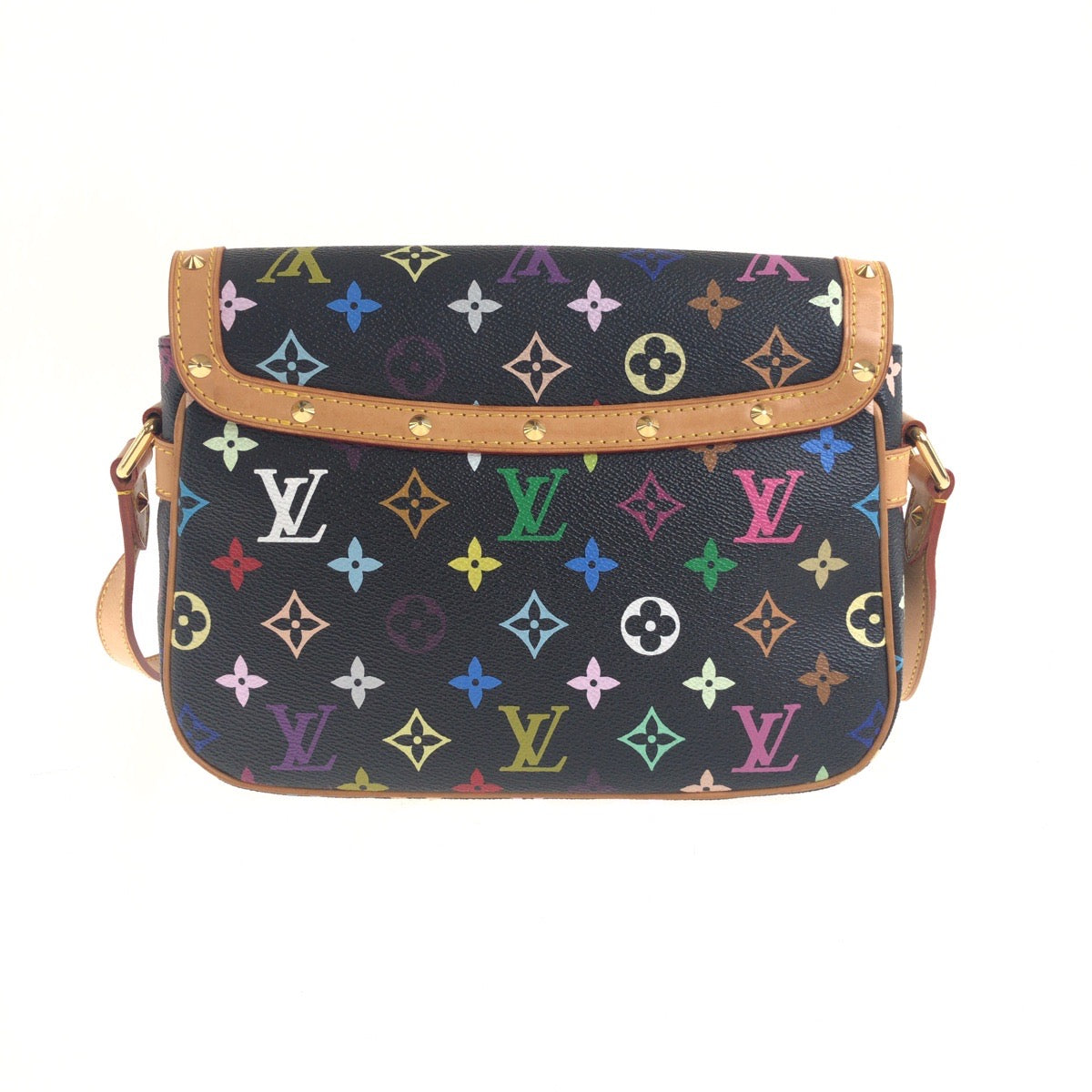 LOUIS VUITTON Shoulder Bag M92639 PVC Multicolor GoldMetal Crossbody Shoulder Bag Monogram multicolor Sologne Women
