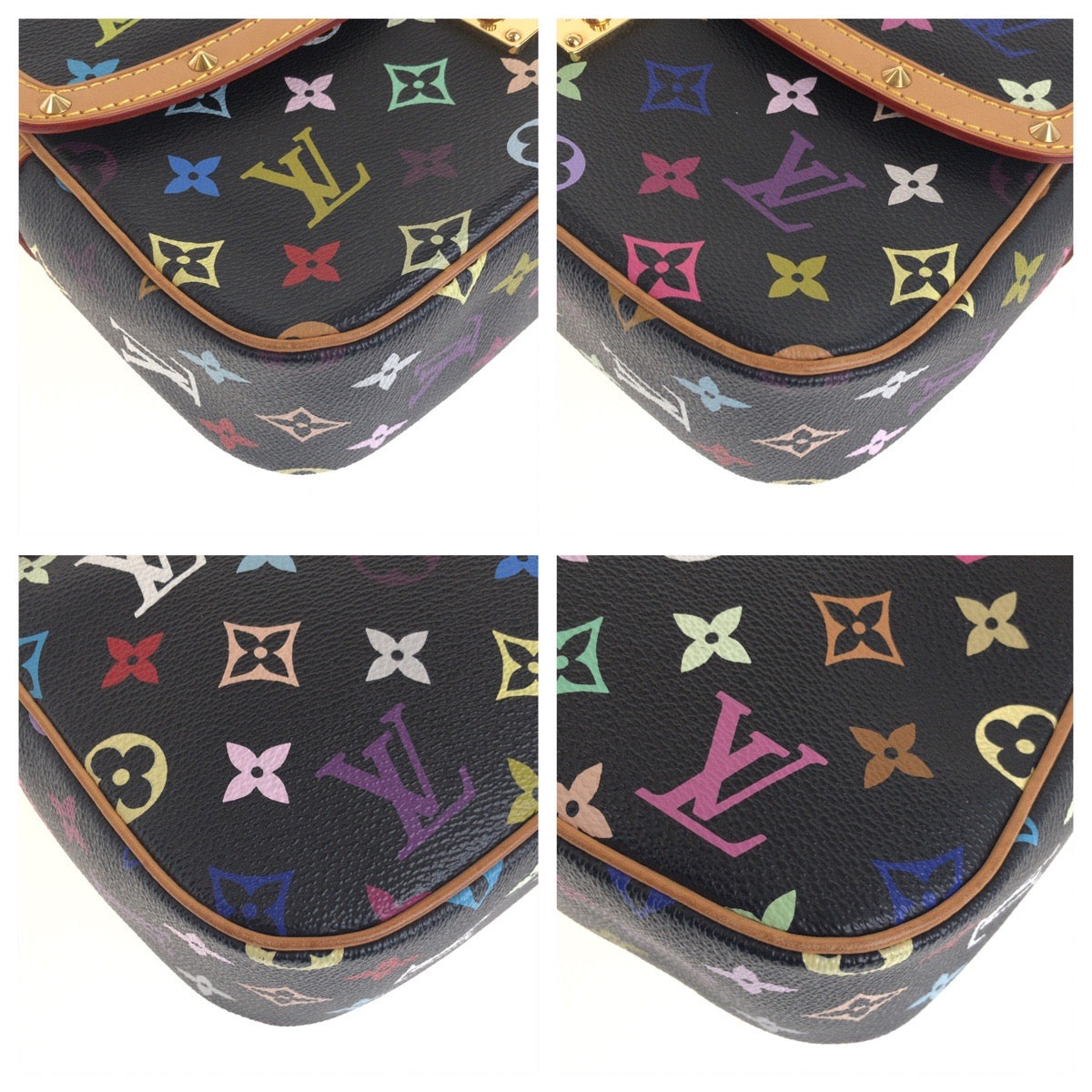 LOUIS VUITTON Shoulder Bag M92639 PVC Multicolor GoldMetal Crossbody Shoulder Bag Monogram multicolor Sologne Women