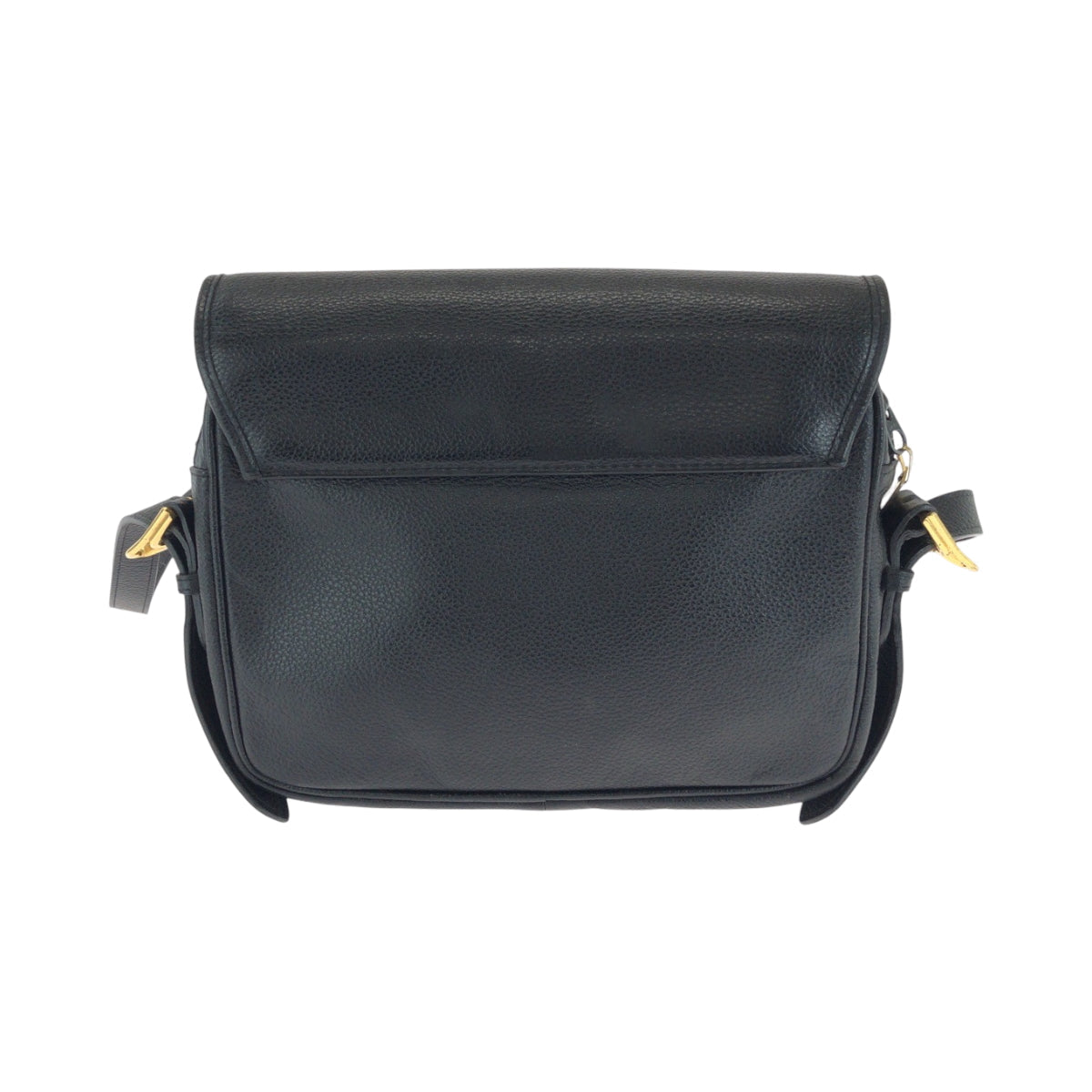 Yves Saint Laurent Shoulder Bag leather Black GoldMetal Shoulder Bag pochette YSL Women