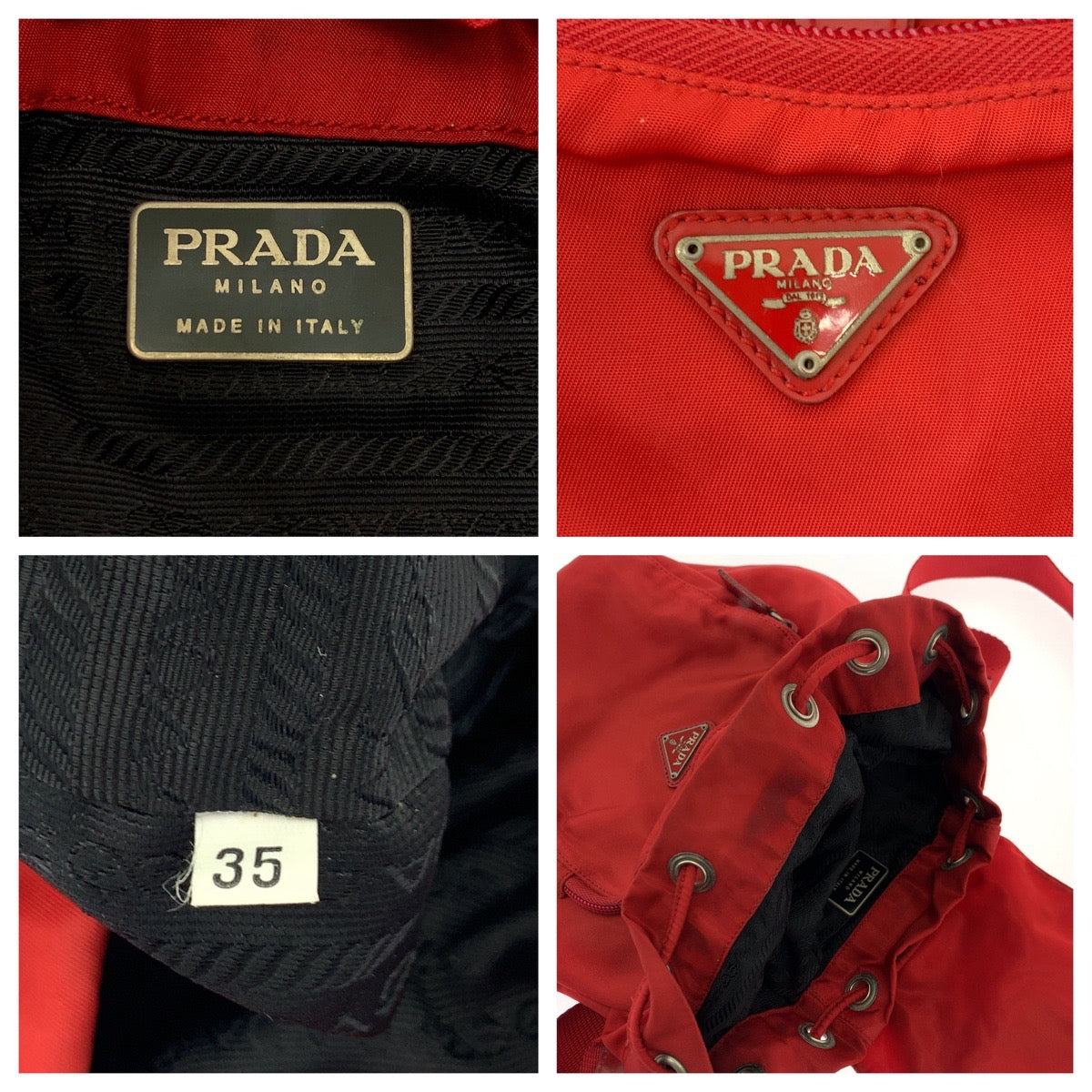 Prada Tessuto Nylon Backpack