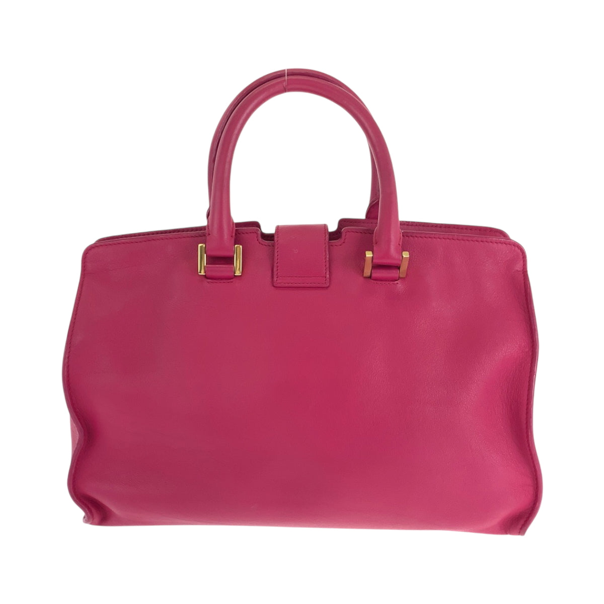 SAINT LAURENT PARIS Shoulder Bag 311210 BJ50J 5514 leather Fuchsia Pink Gold Metal Shoulder Bag handbag Petit Kabas Y line Women
