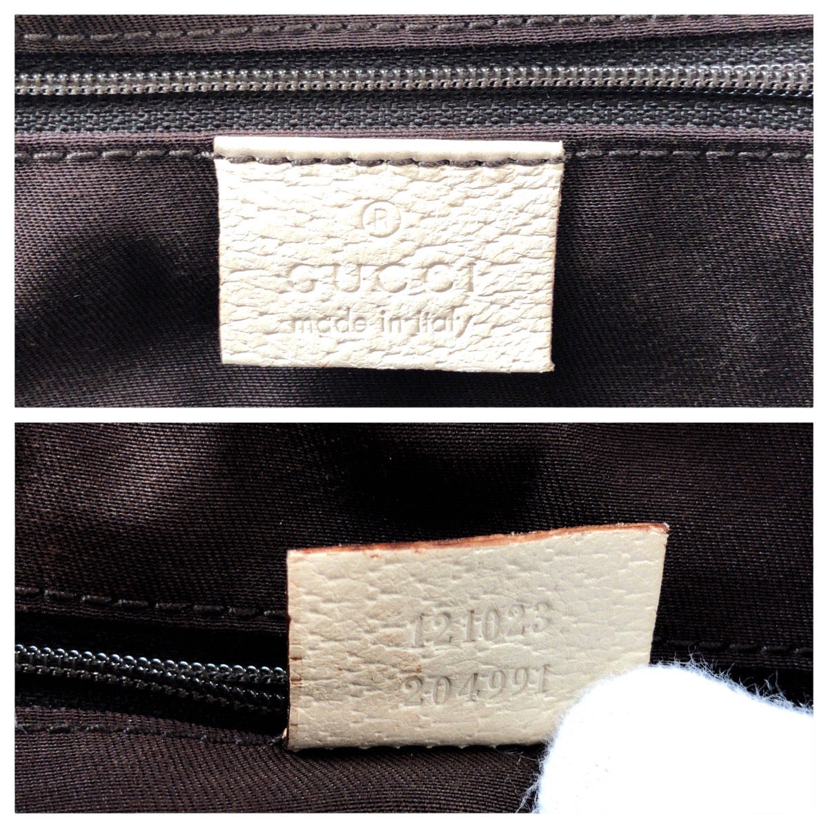 GUCCI Tote Bag 121023 GG canvas, leather Brown Tote Bag Shoulder Bag Women