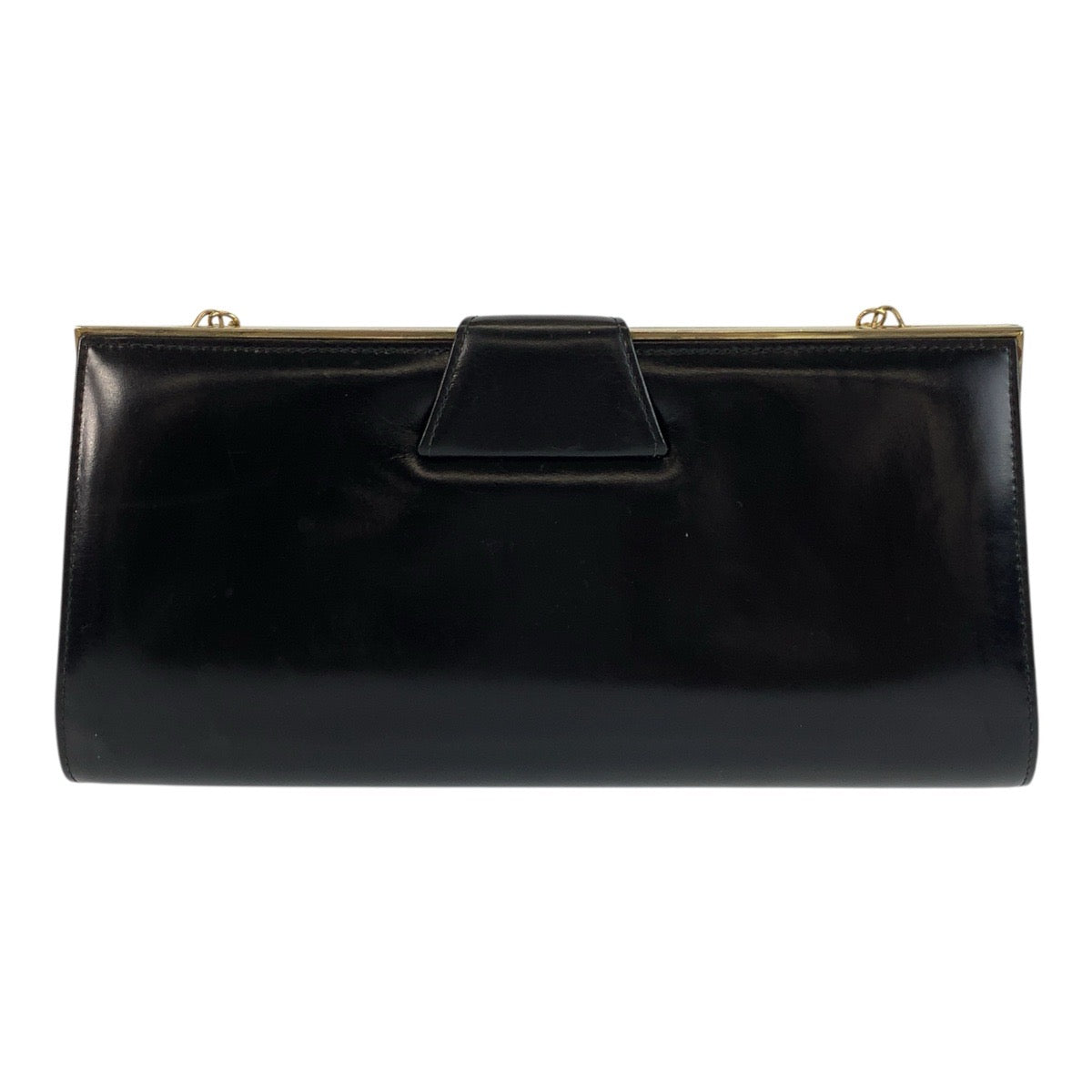 Gucci Old Gucci Leather Chain Shoulder Bag
