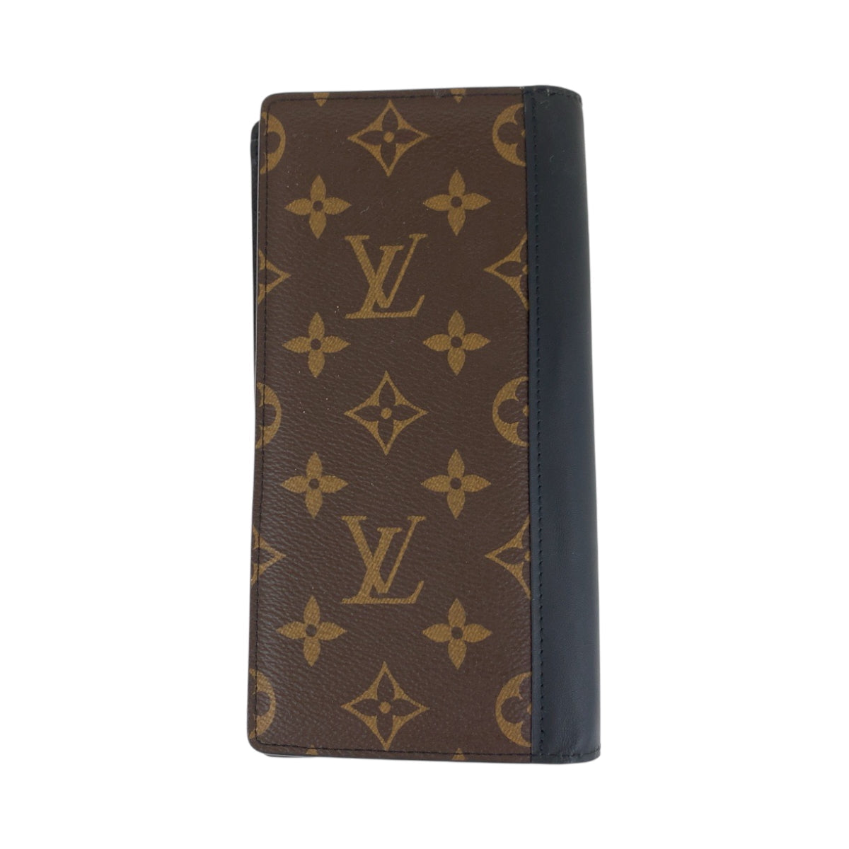 LOUIS VUITTON Long Wallet Purse M69410 PVC Brown Black SilverMetal Long Wallet Purse Monogram Macasa Portefeuille Braza mens
