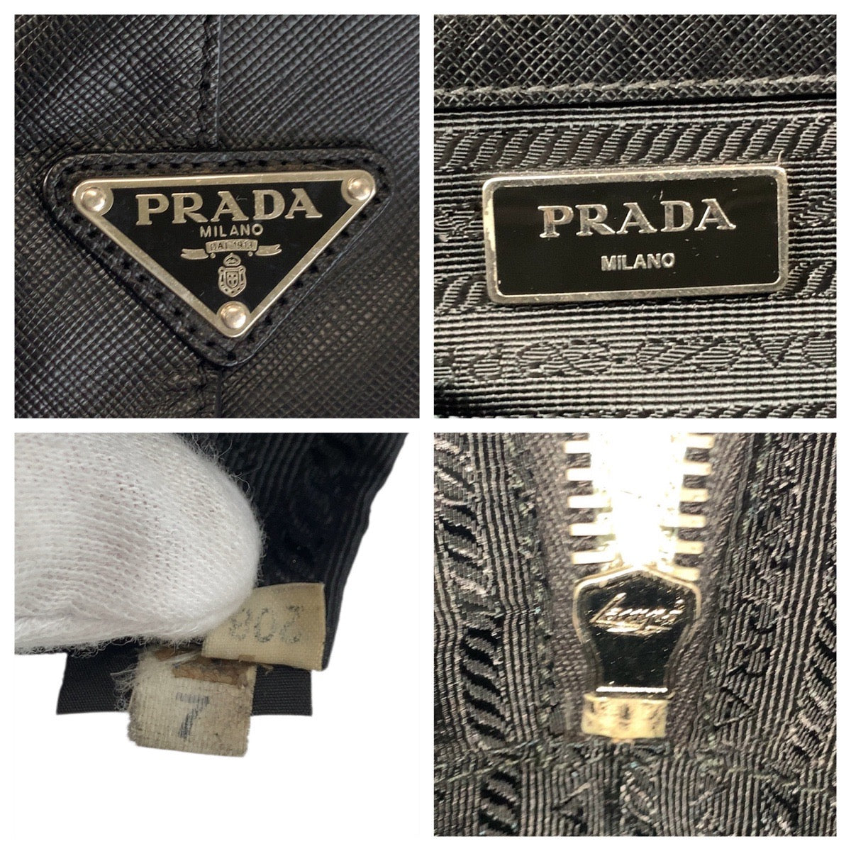 Prada Saffiano Leather Briefcase
