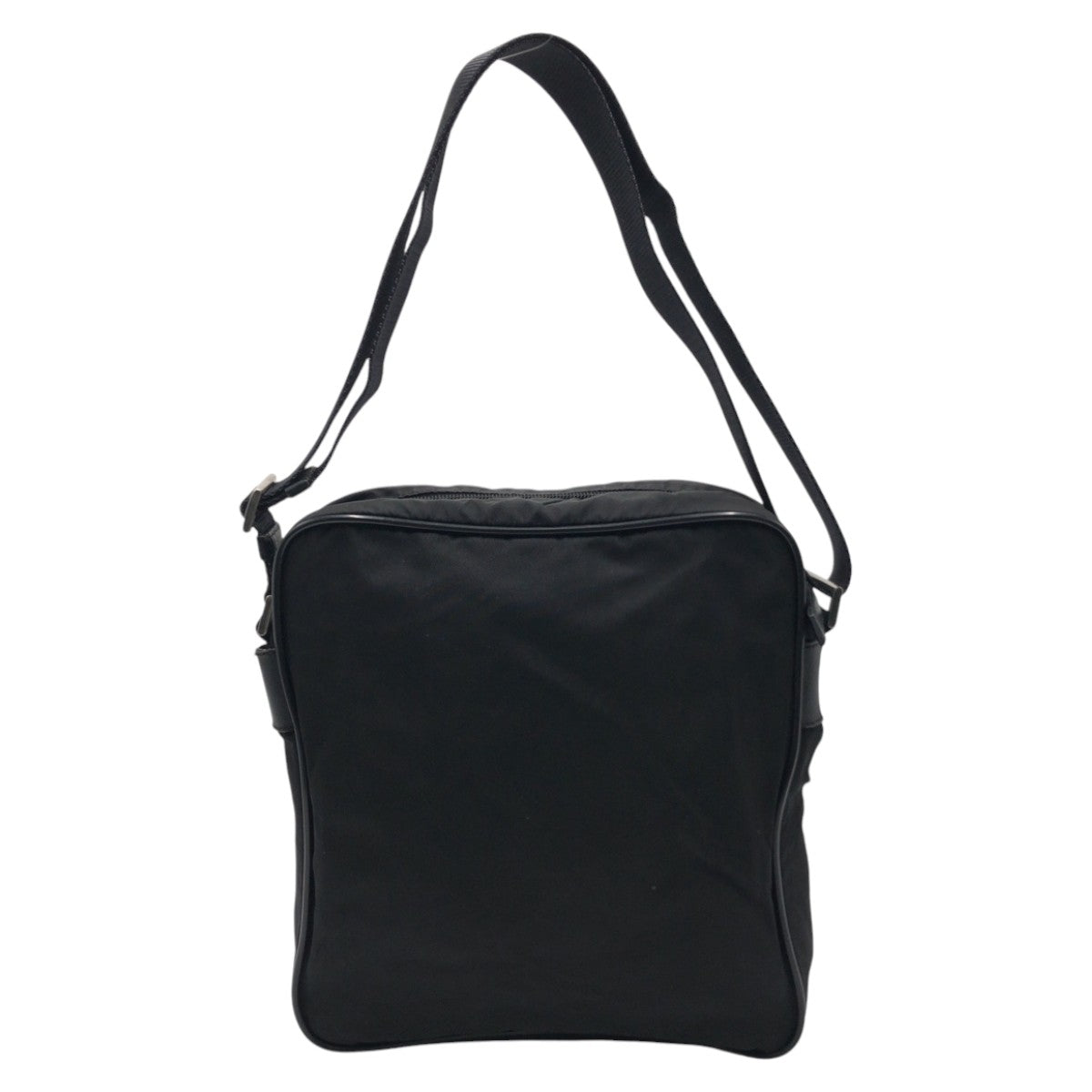PRADA Shoulder Bag Nylon Black black Shoulder bag Messenger bag Test Triangular logo mens