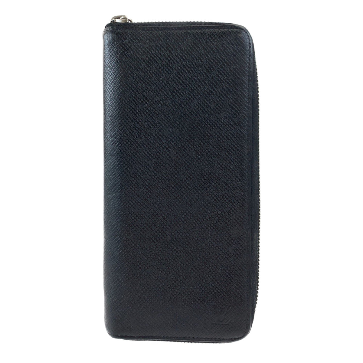 LOUIS VUITTON Long Wallet Purse M30503 leather black Long Wallet Purse Zip Around Taiga Zippy Wallet Vertical mens