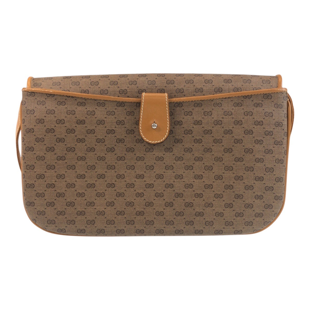 Gucci Old Gucci Micro GG PVC Leather Shoulder Bag