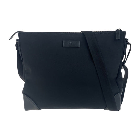 GUCCI Shoulder Bag 110054 Nylon, Leather black Crossbody Shoulder Bag Messenger Bag mens