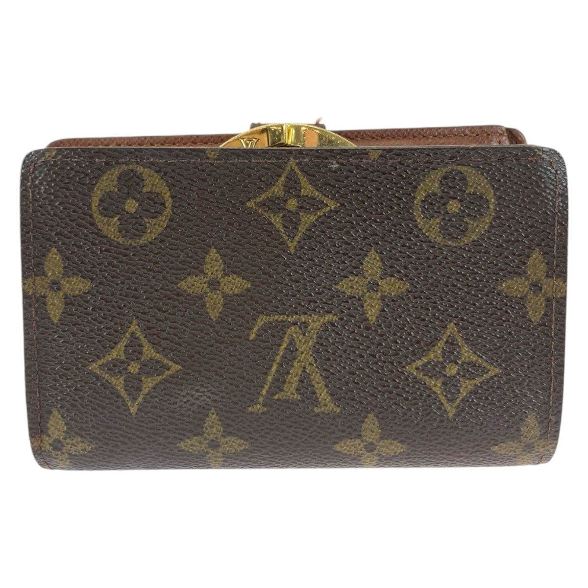 LOUIS VUITTON Bifold Wallet M61674 PVC Brown Folding wallet Compact wallet Monogram Portefeuille Viennoiserie Women