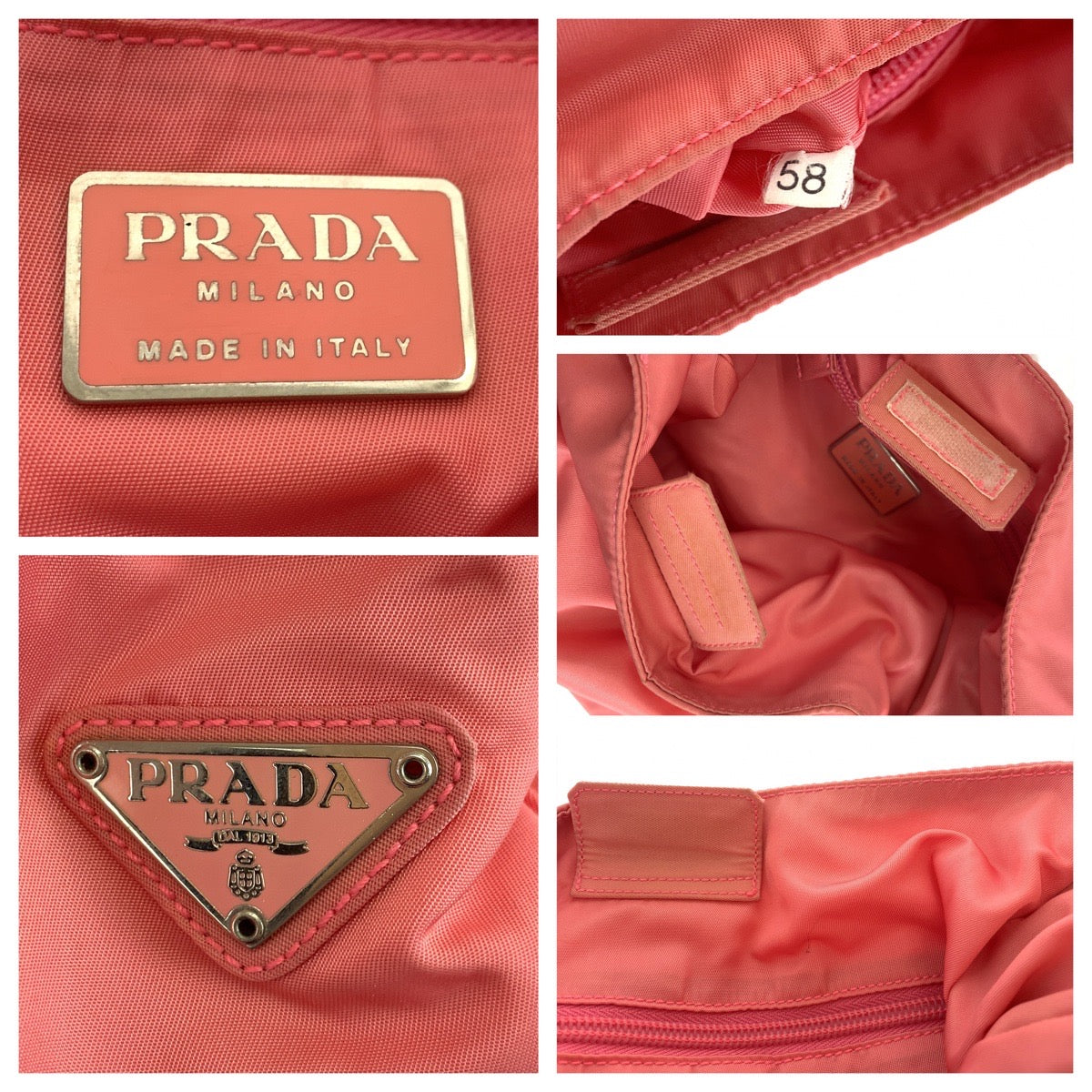 Prada Tessuto Nylon Shoulder Bag