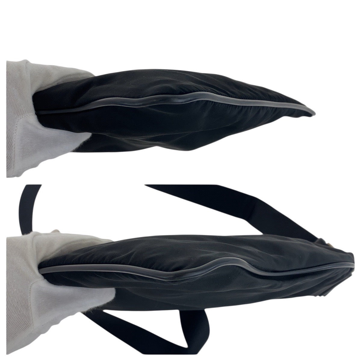 Prada Tessuto Saffiano Shoulder Bag