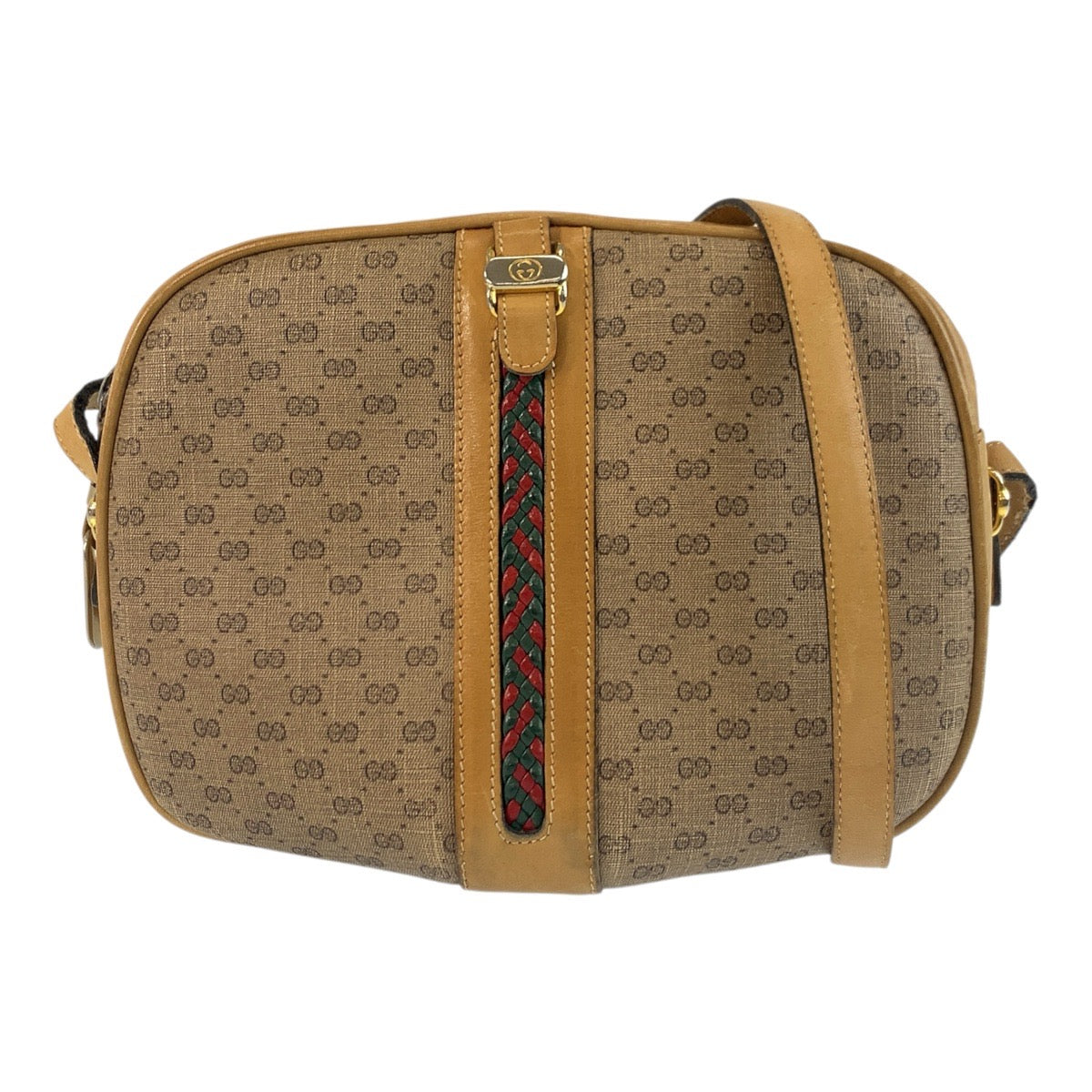 Gucci Micro GG PVC Leather Shoulder Bag
