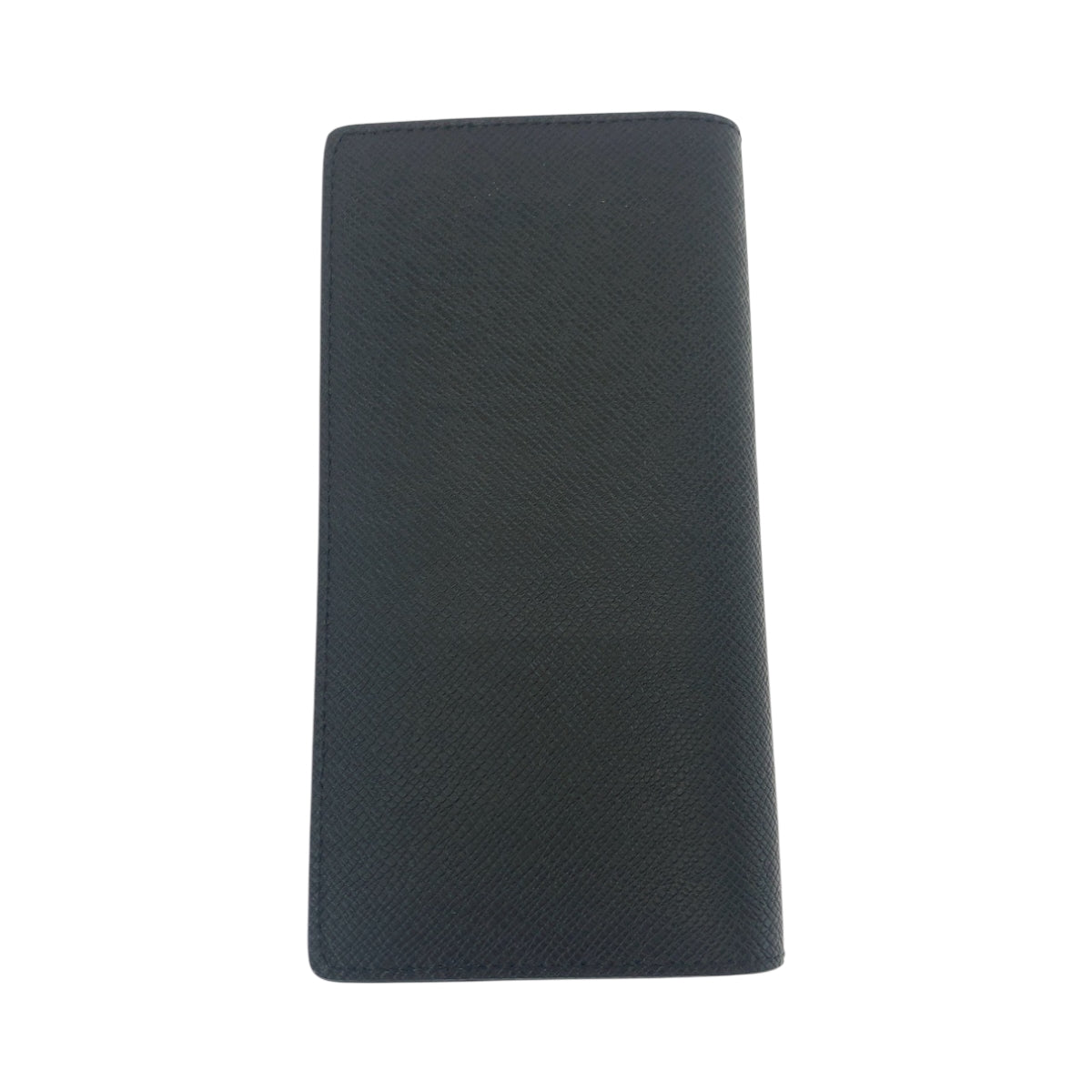 LOUIS VUITTON Long Wallet Purse M30178 Taiga Noir Black SilverMetal Long Wallet Purse Taiga Portefeuille Braza mens