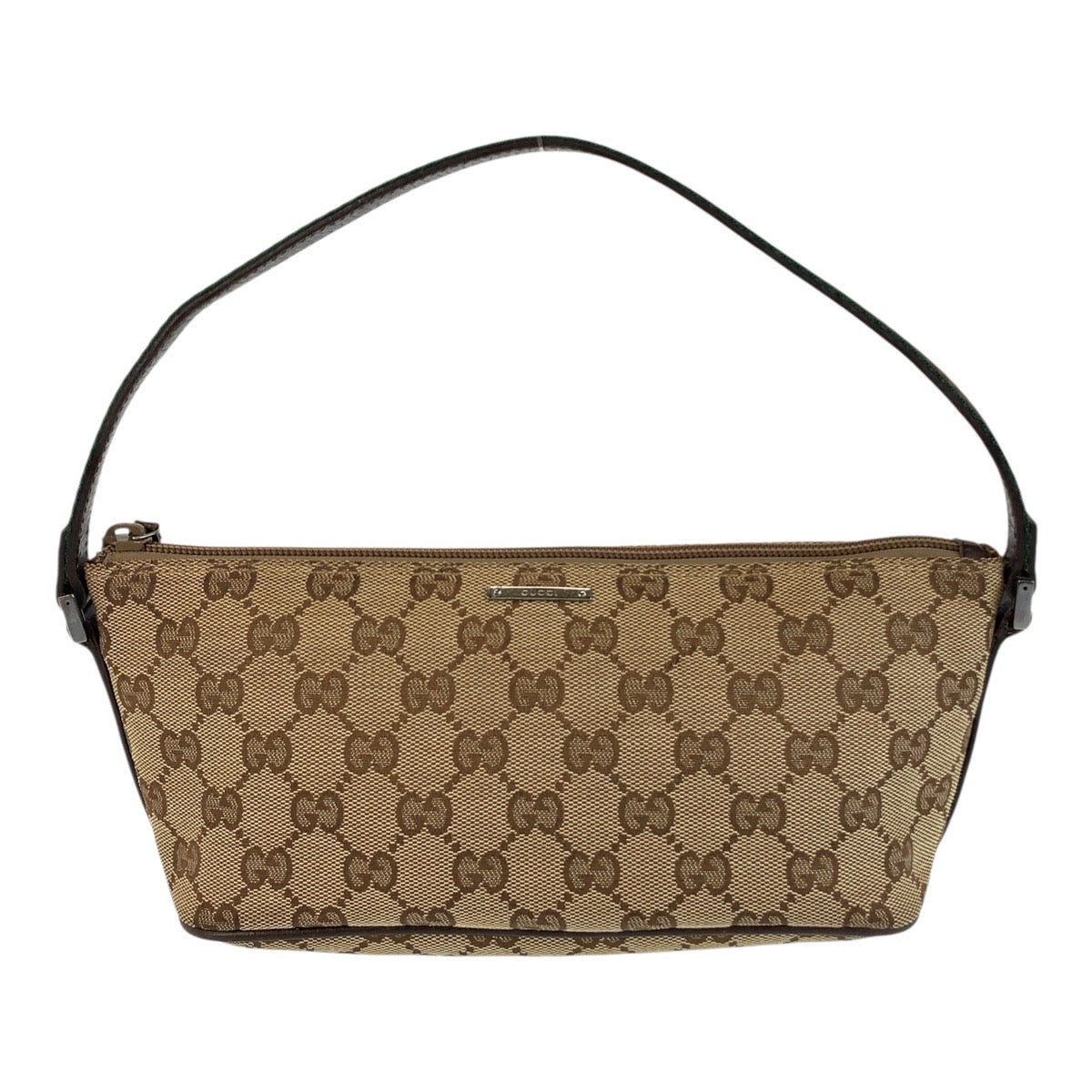 GUCCI Handbag 141809 GG canvas Beige SilverMetal Sherry line