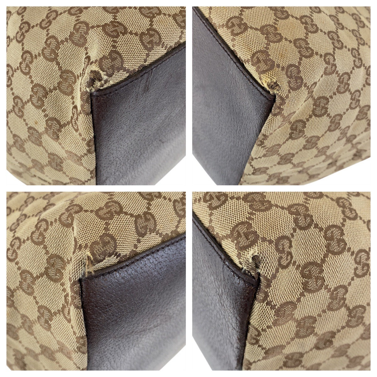Gucci Sherry Line GG Canvas 2way bag
