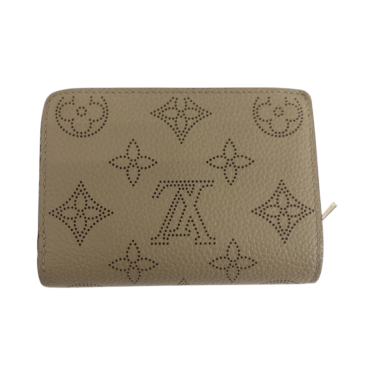 LOUIS VUITTON Bifold Wallet M80817 leather Galle Beige SilverMetal Folding wallet Compact wallet Monogram Mahina Portefeuille Claire Women