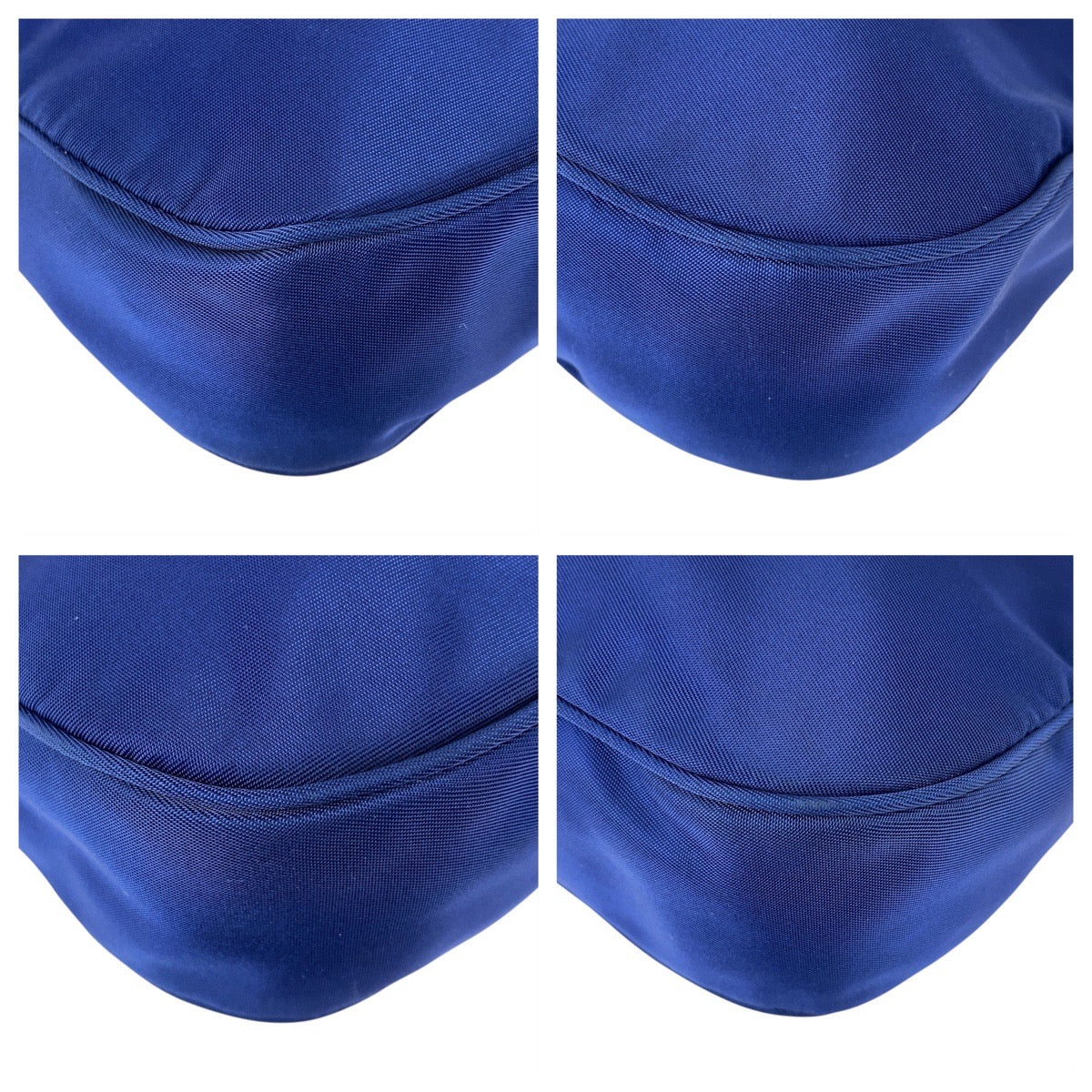 Prada Tessuto Triangle Logo Plate Nylon Handbag