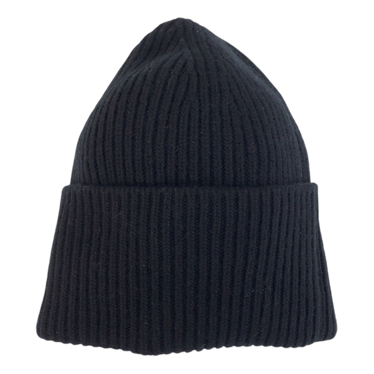 LOUIS VUITTON Knit cap M77872 wool Black White Monogram LV Headline Beanie No Size (See Description)